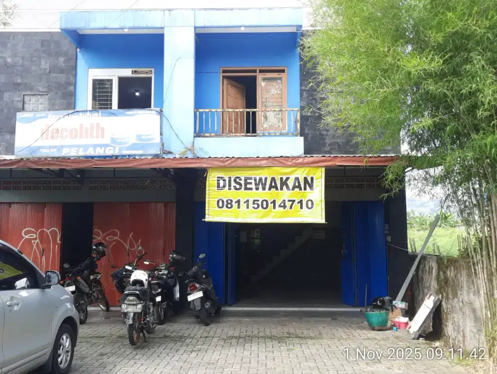 Disewakan Ruko 2 lt, Jl Raya Temanggung-Bulu-Prk Km 2 Kebonsari