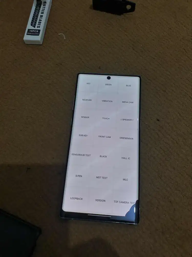 Jual hp samsung note 10 plus 12/521gb ex sein