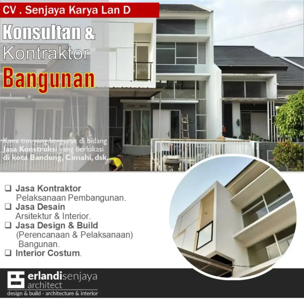 Jasa Kontraktor/ Arsitek & Interior/ Renovasi/ Tukang/ Kitchen Set