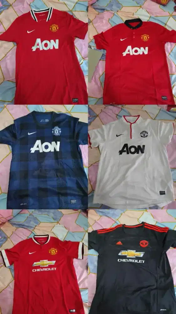 For sale jersey original MU 2011-2018 & Belanda 2014 & jersey lainya