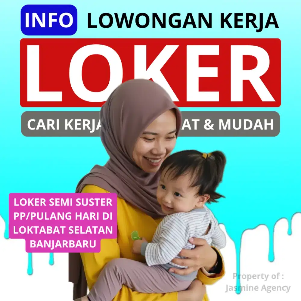 Loker semi suster PP Pulang hari di Banjarbaru Loktabat Selatan
