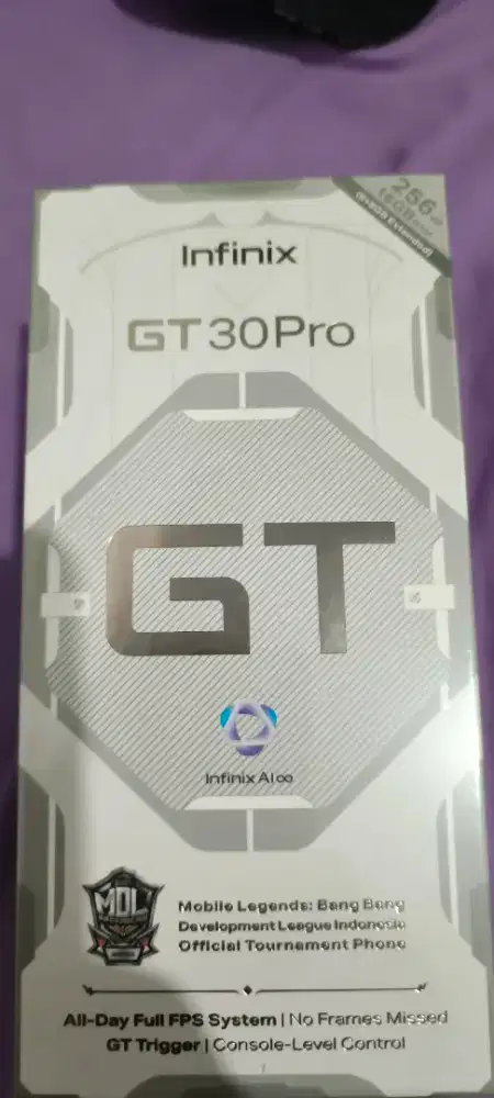 Infinix gt 30 pro ram 8/256 baru masih segel belum di buka