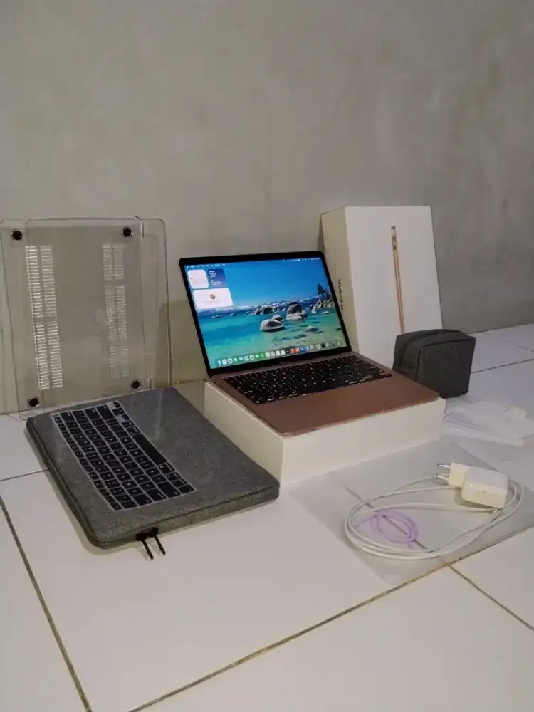 [BH 98%] MacBook Air M1 8/256 Fullset Rose Gold