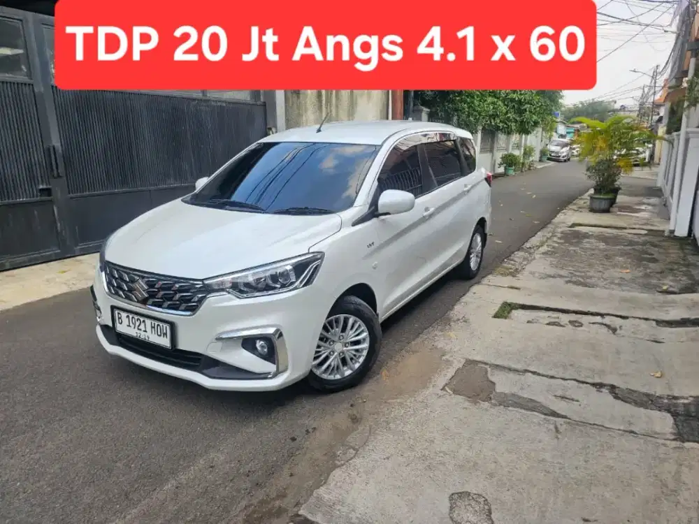 TDP 20 Jt Angs Termurah All New Ertiga GL 2024 Manual Putih Low Km