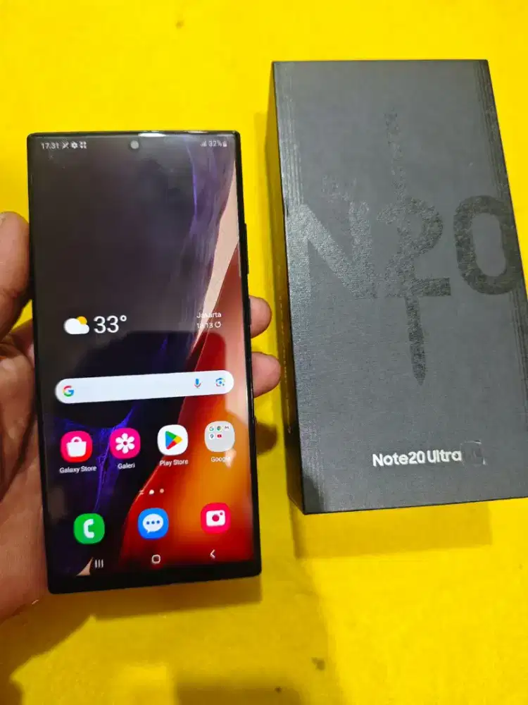 Samsung Galaxy Note20 Ultra 5G
Ram 12/256GB