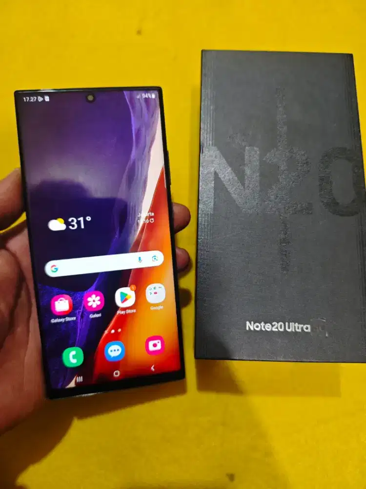 Samsung Galaxy Note20 Ultra
Ram 8/256GB