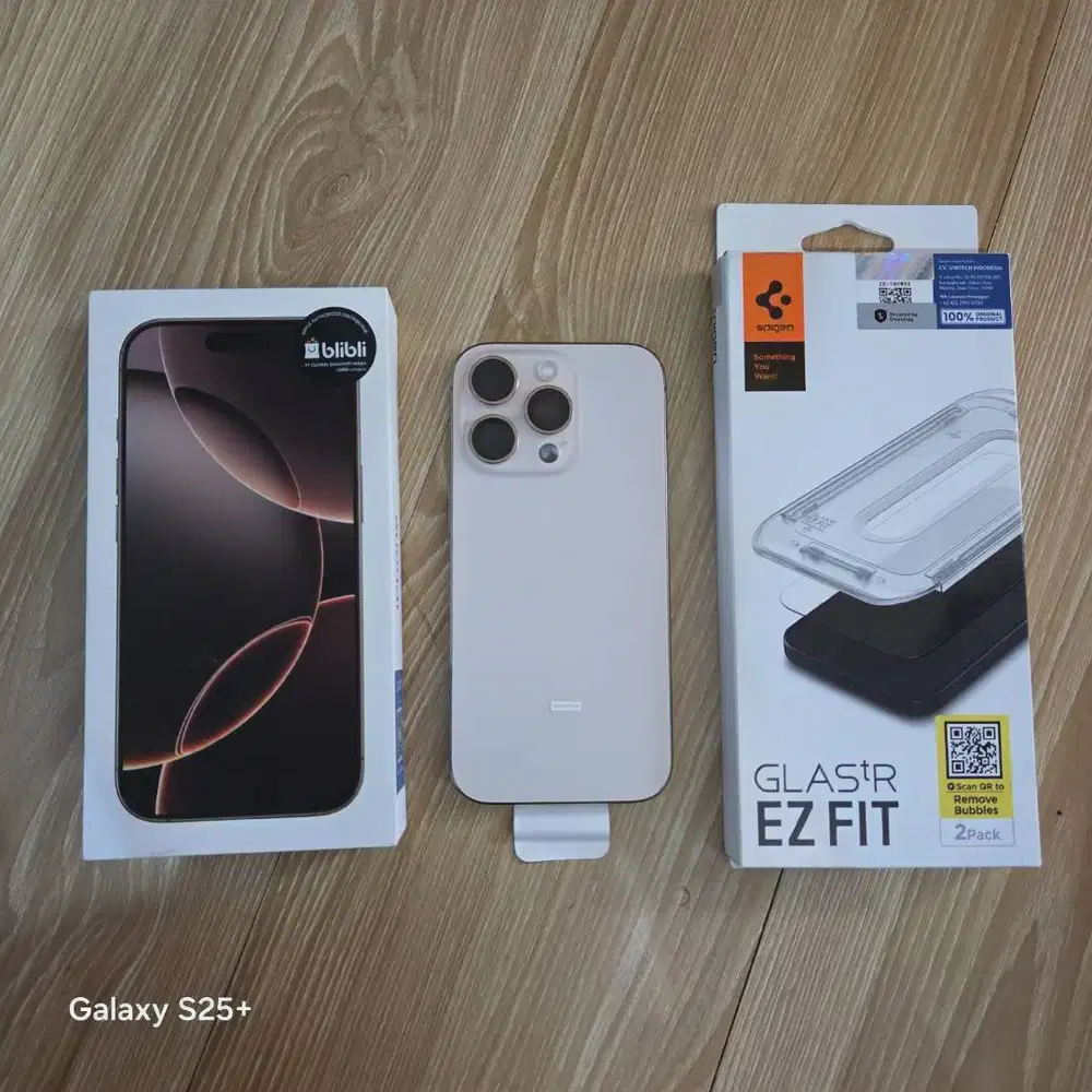 iPhone 16 Pro 256GB BNOB Desert Titanium iPhone 16 Pro 256 GB Resmi