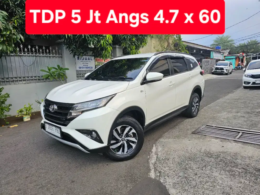 TDP 5 Jt Angs Termurah All New Rush G 2022 Manual Putih Low Km LikeNew