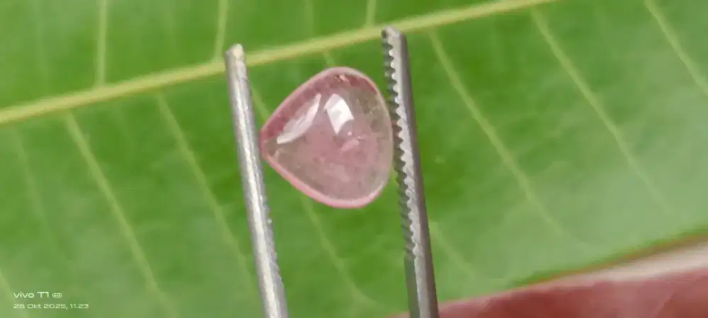 Natural ruby cats eye