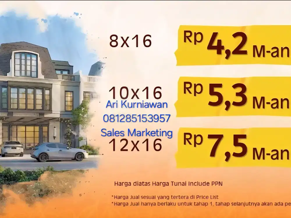 PILIH UNIT SKRG JAMIN DAPAT & KPR DIBANTU BELLEFONT EAST SUMMARECON