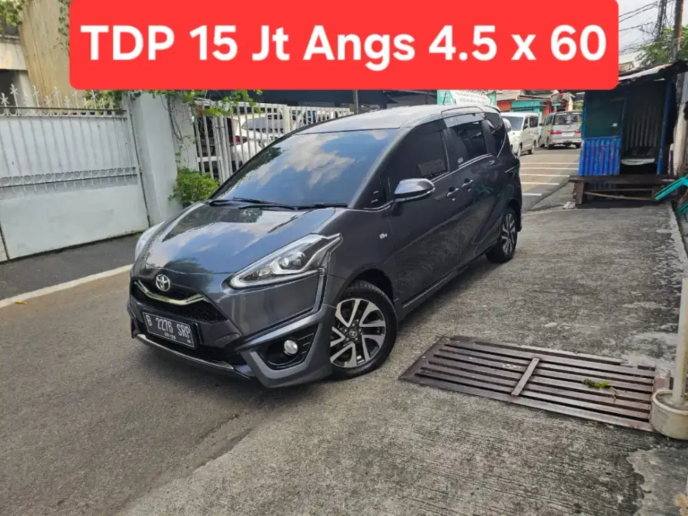TDP 15 Jt Angs Termurah New Sienta Q 2021 Matic Abu Abu Low Km LikeNew
