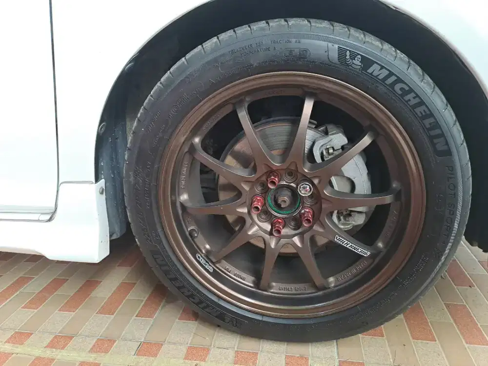 Velg rays ce28 original made in japan R17 5x100