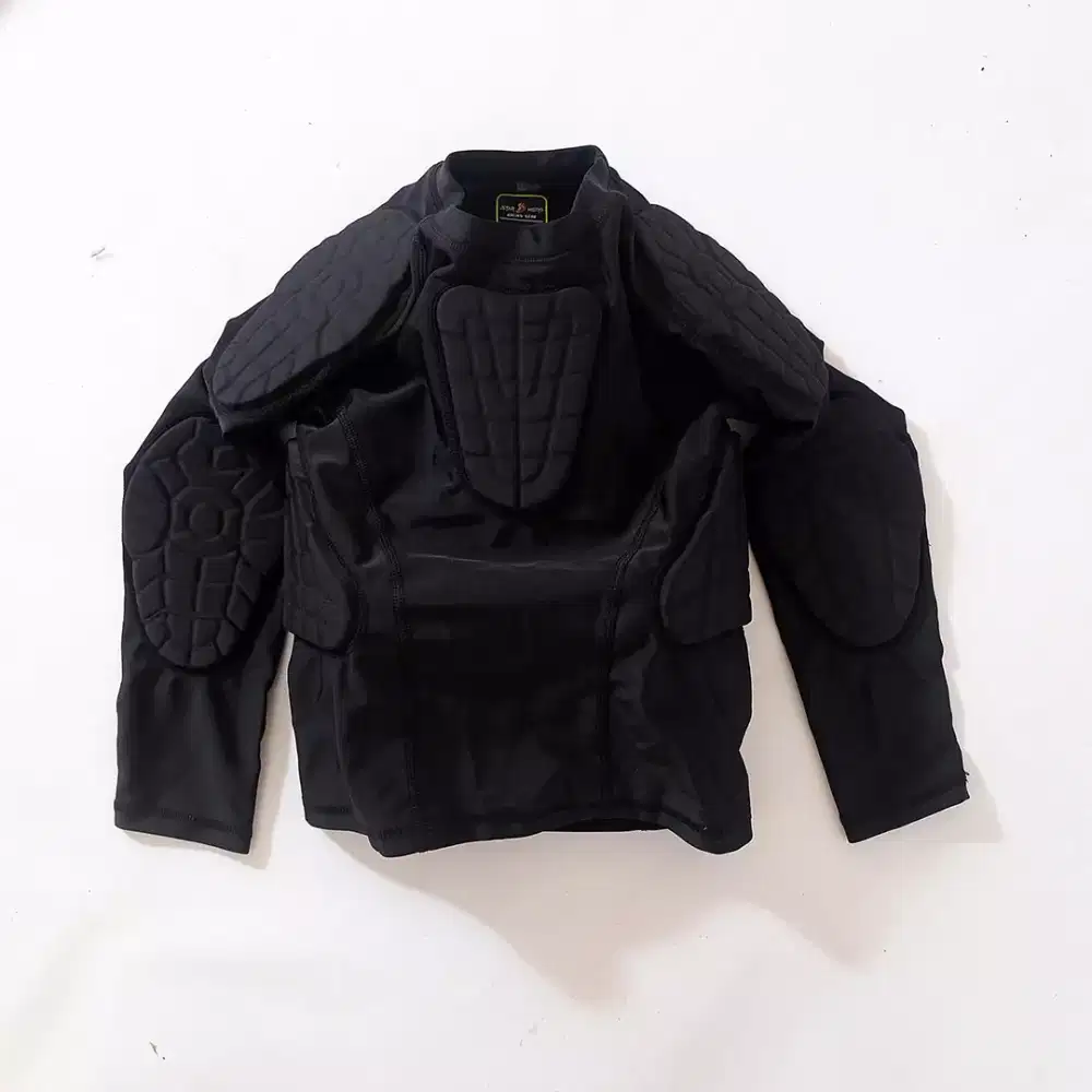 Jersey Pushbike STAR N HERO Racing Protector R1 Long Sleeve Black