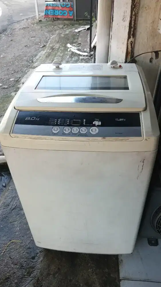 Mesin cuci 1 tabung merk panasonic