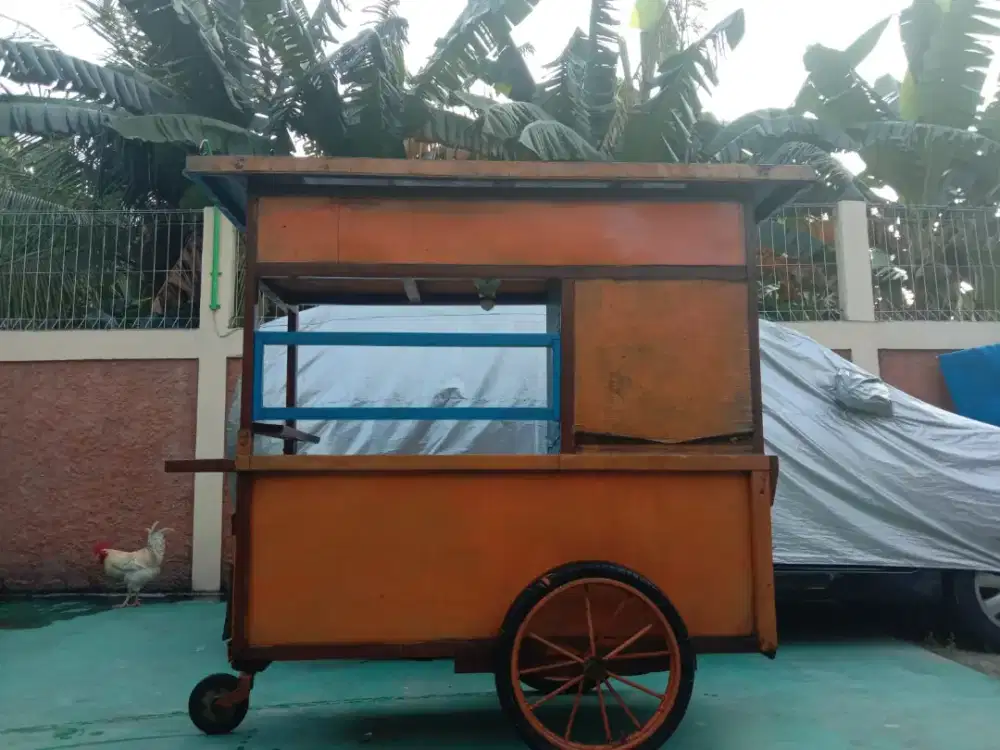 Jual Gerobak Mie Ayam+Peralatan Murah