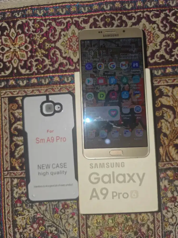 Samsung Galaxy A9 Pro 2016 Warna Gold Lengkap 4/32 Lancar