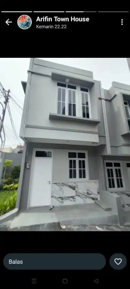 Di jual rumah baru 2 Lantai minimalis modern