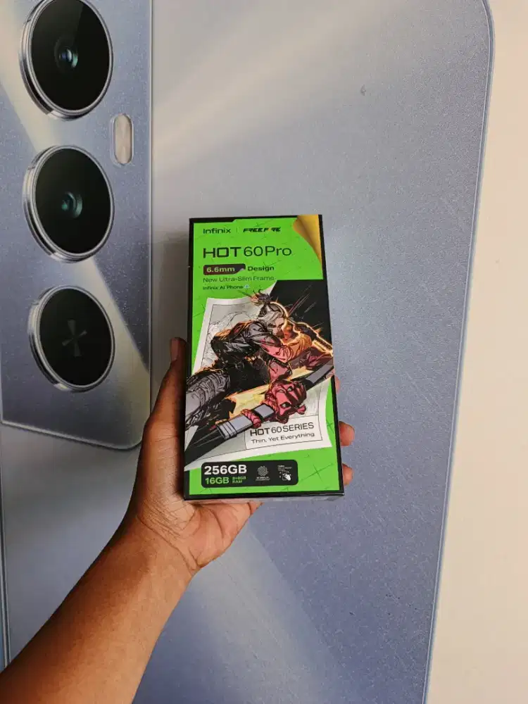 Infinix Hot 60 Pro 8+8/256 Garansi resmi 1thn