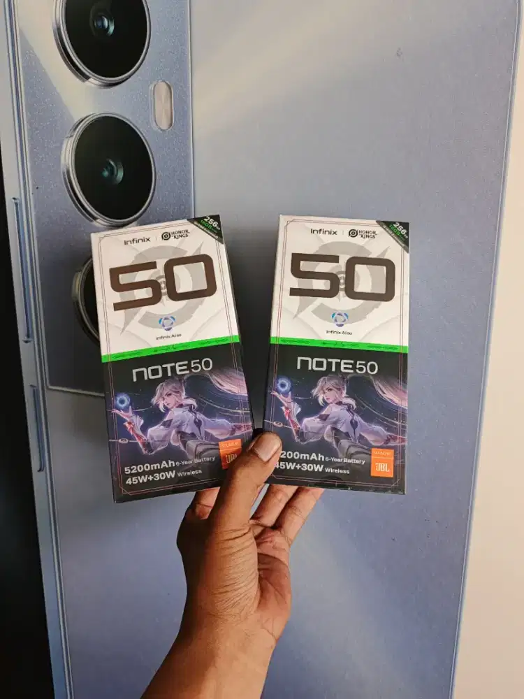 Infinix Note 50 NFC 8+8/256 Garansi resmi 1thn