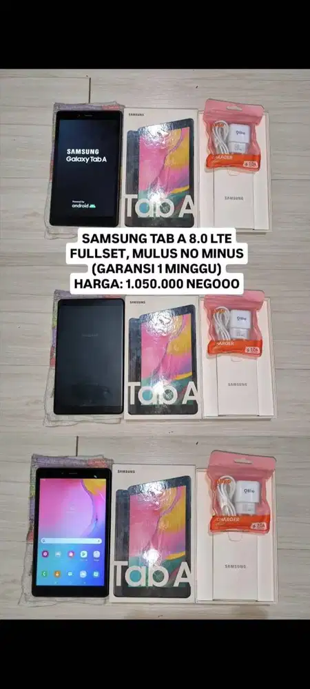 DIJUAL SAMSUNG TAB A 8.0 LTE