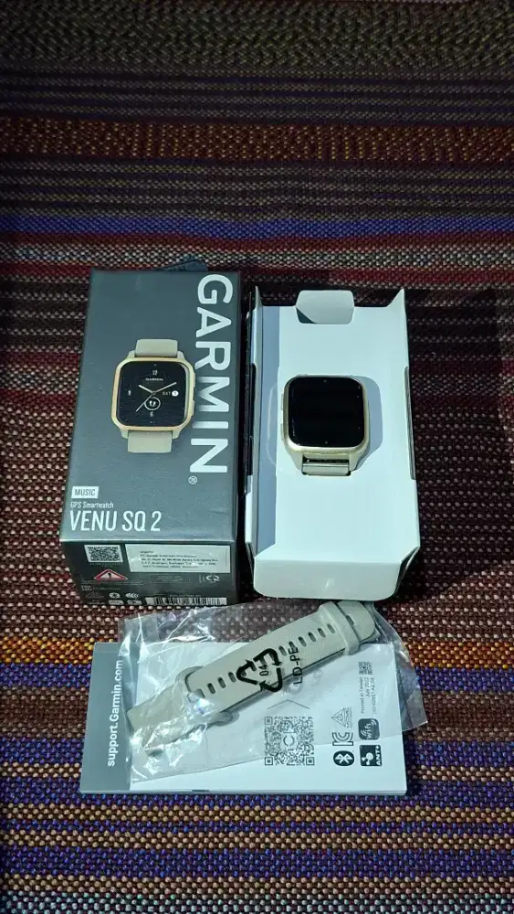 Garmin Venu SQ 2 Ivory Music Edition [BACA DESKRIPSI]