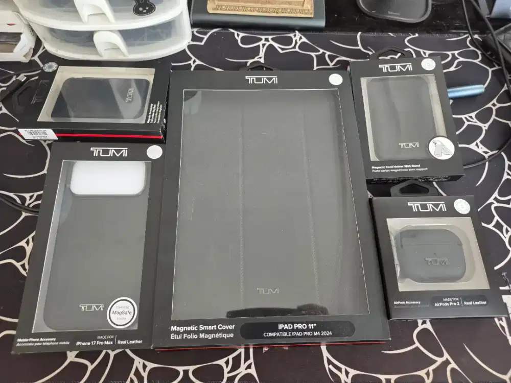 Apple TUMI balistic leather paket baru hanya buka box