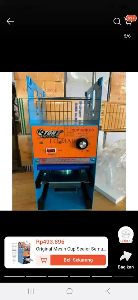 Dijual Mesin Cup Sealer