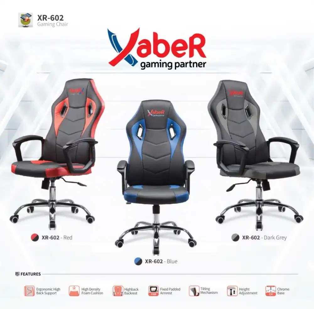 Kursi gaming merek xaber