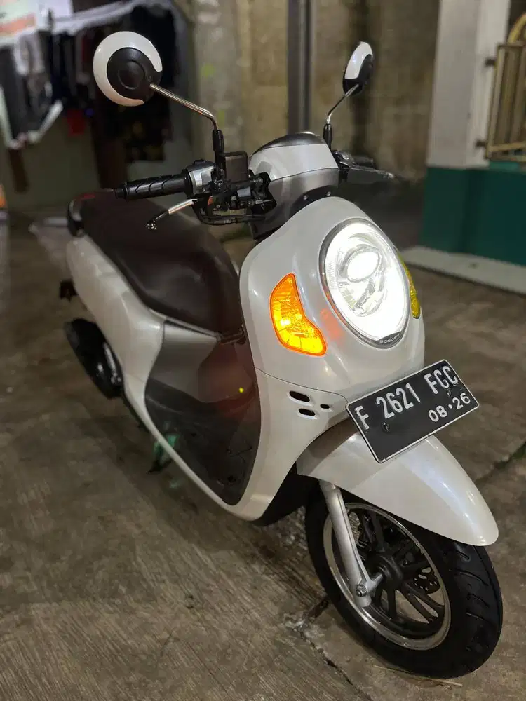 honda scoopy prestige 2021 km 12k pajak panjang