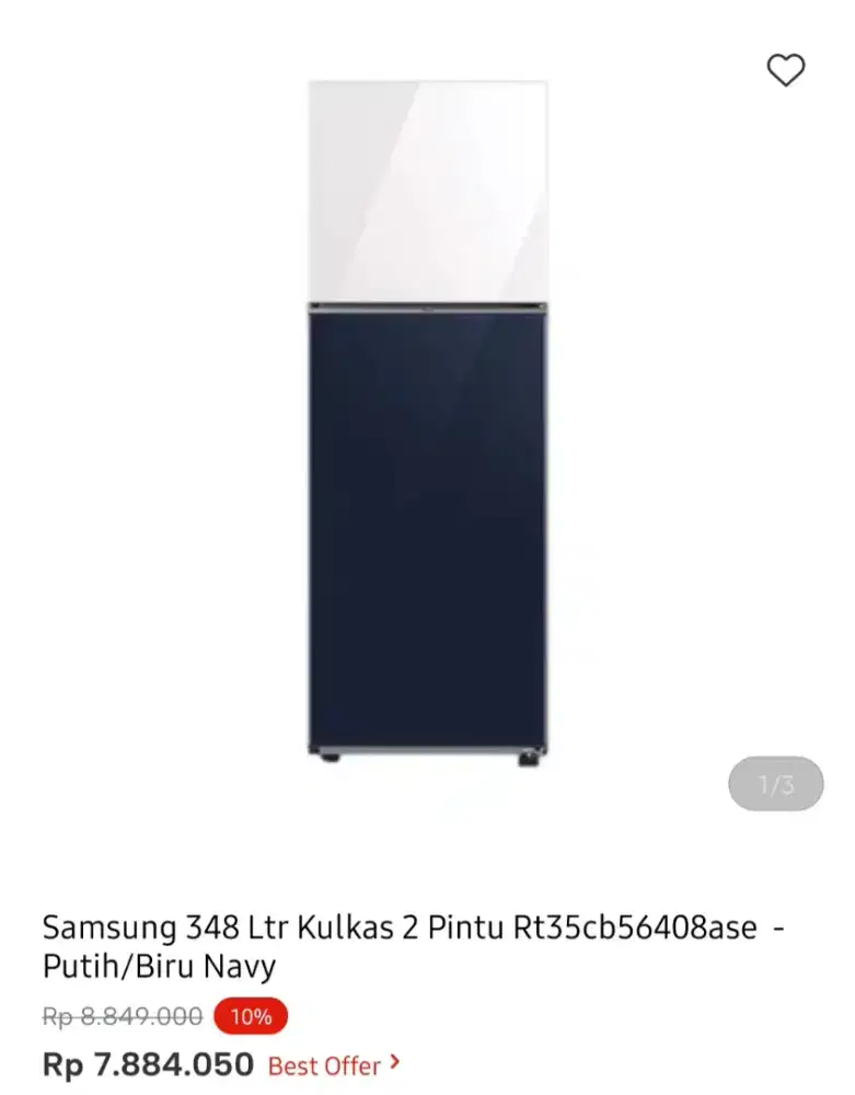 KULKAS SAMSUNG 348 LITER