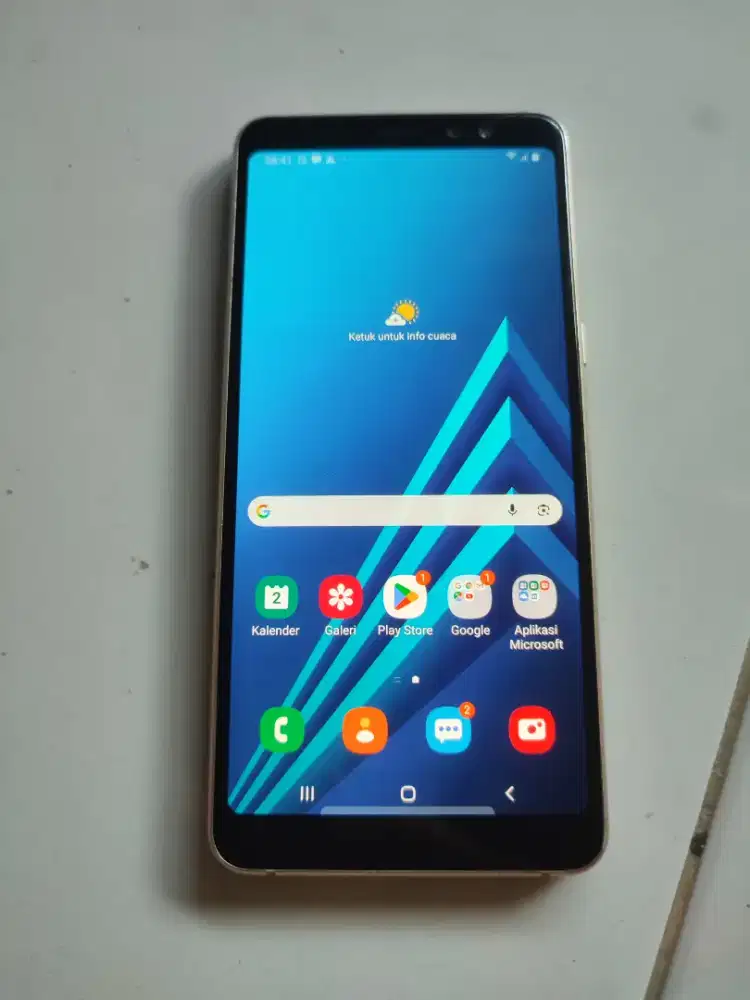 Dijual samsung A8+ 2018, ram 6/64, nfc aktif,batangan