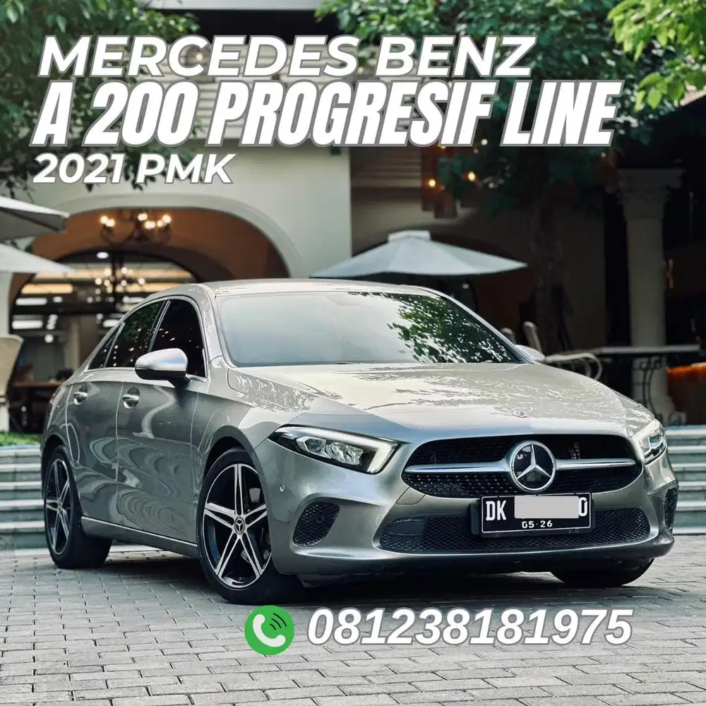 MERCEDES BENZ A200 PROGRESIF LINE AT 2021 ( pmk )