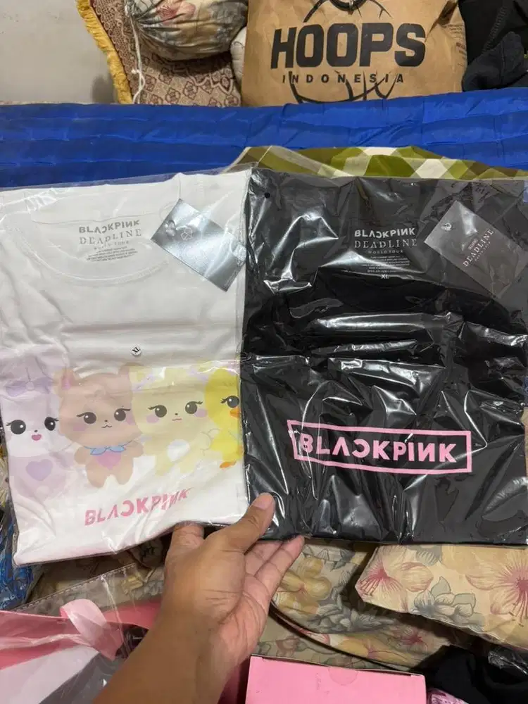 WTS JUAL TSHIRT OFFICIAL MERCH BLACKPINK DEADLINE EXCLUSIVE JAKARTA