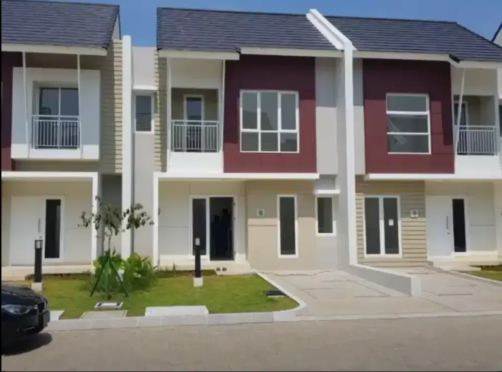 Dijual Rumah Baru, Nyaman, Aman, dekat kolam renang dan Factory outlet