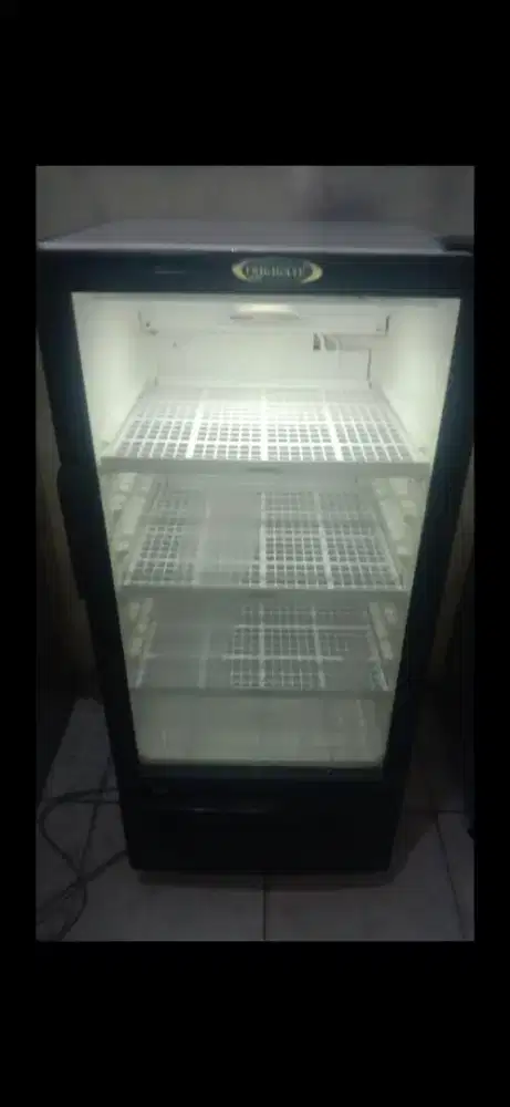 Jual kulkas pendingin minuman ukuran 3 rak normal no kendala