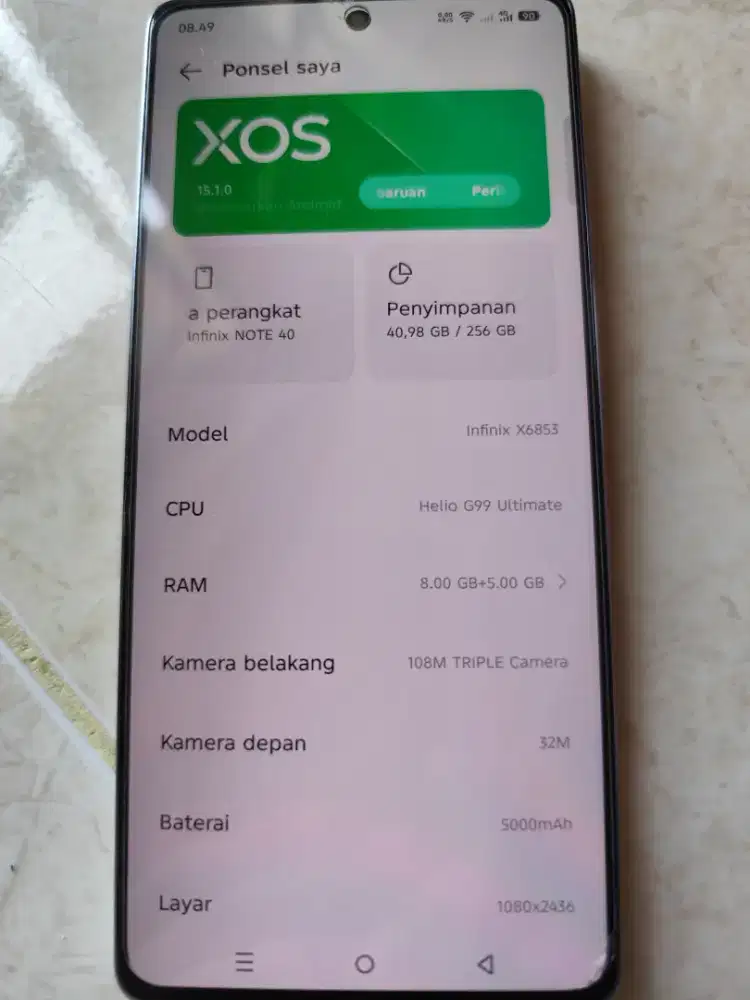 Jual MURAH Infinix NOTE 40