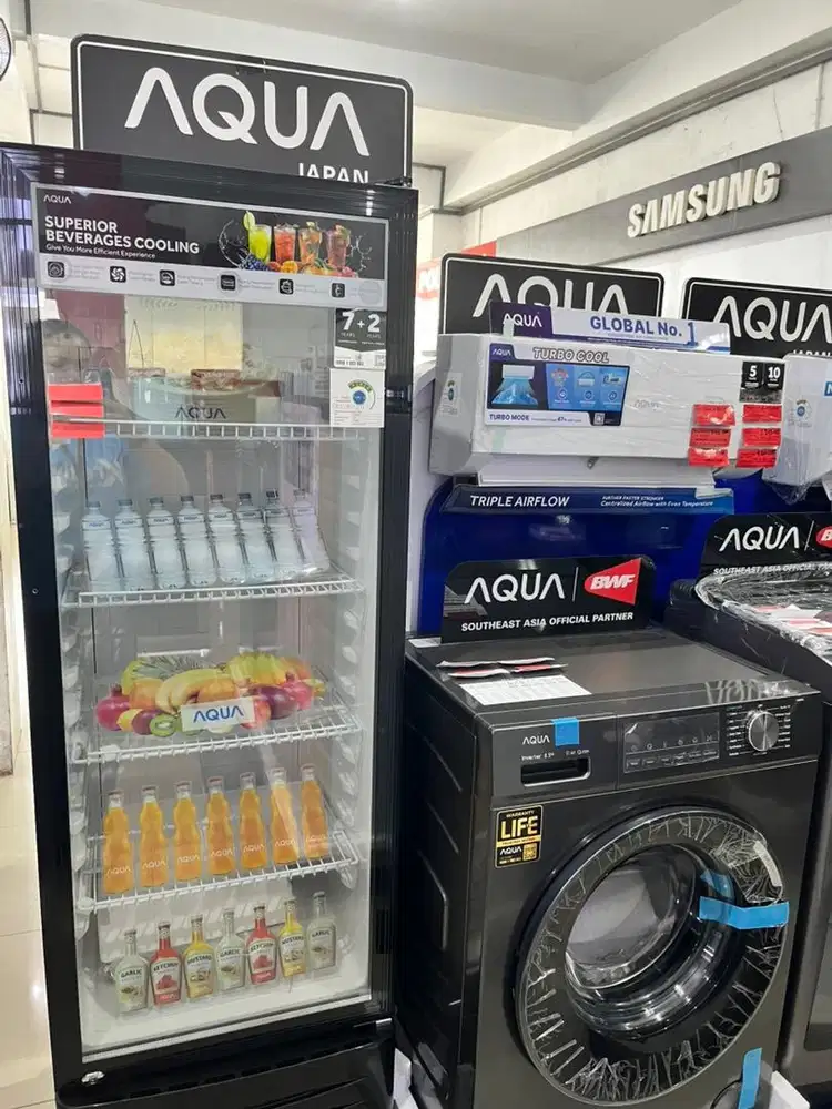 Show case Aqua cooling