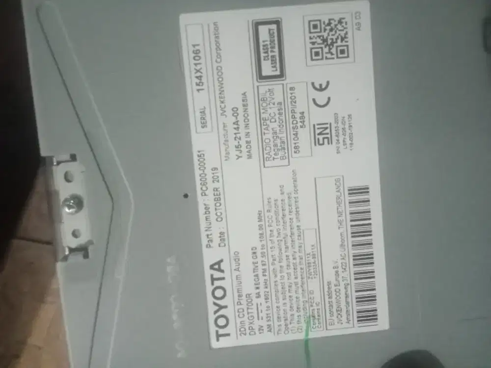 jual audio mobil ori