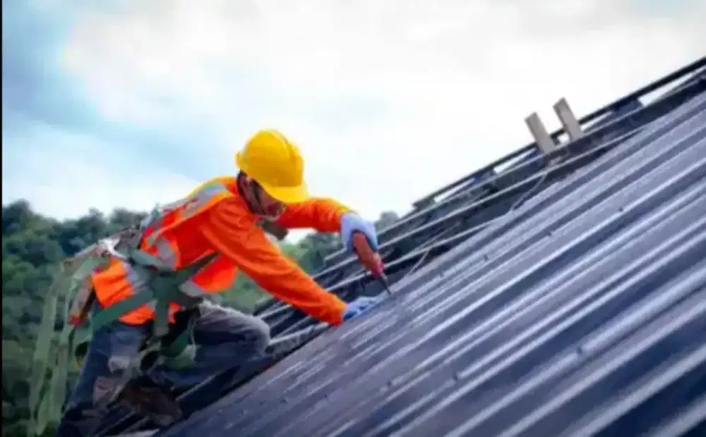 Jasa atap bocor, rembes, dak, tembok, plapon dan perbaikan bangunan.