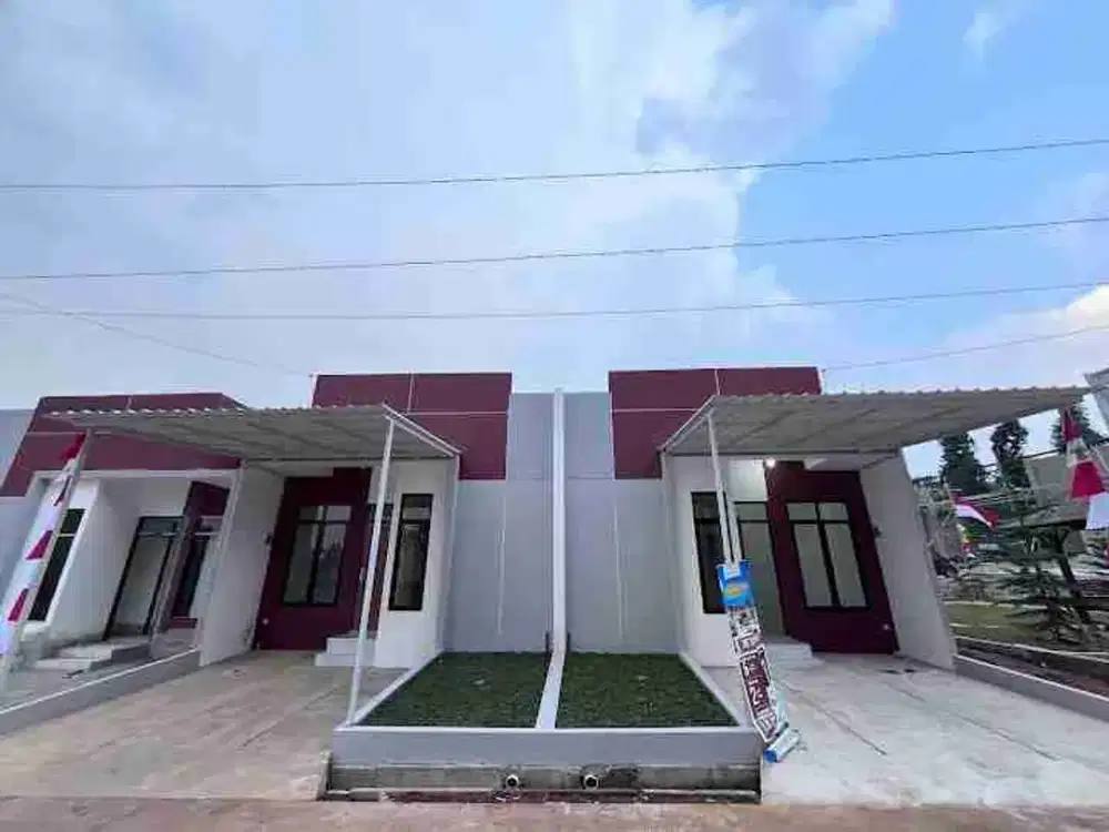 RUMAH MINIMALIS MODERN SIAPHUNI TANPA DP BISA KPR DEKAT TOL DAN STASIUN