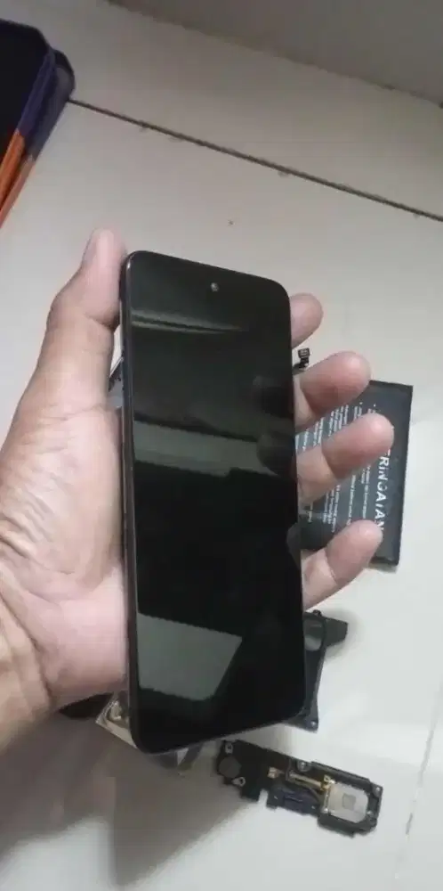 Lcd original redmi 10, tulang+mesin 6/128
