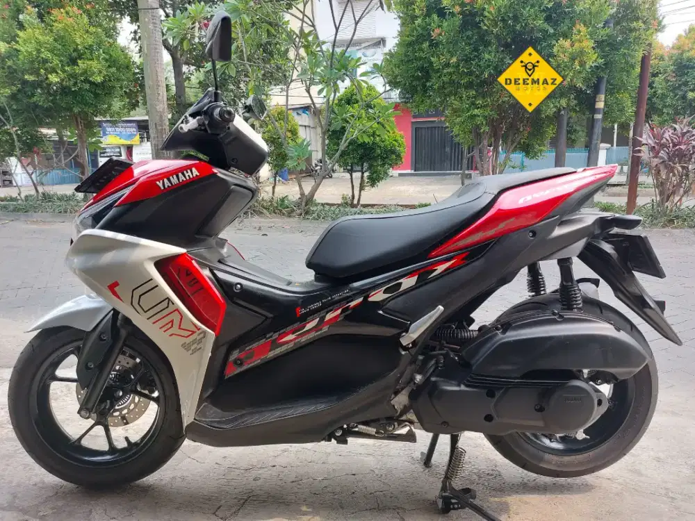 (DP 300 Rb)‼️ Yamaha Aerox Connected Merah 2024 Cash / Kredit