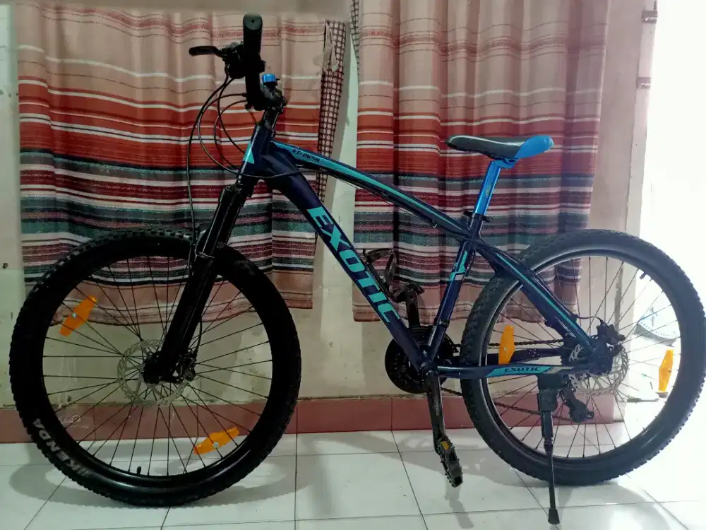 Sepeda MTB Frame Alloy,Rem Hidrolik,24 Speed,Mulus,Siap gowes,Bonus