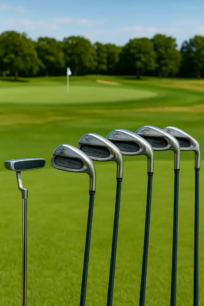 Stik golf  (6 Stik) Sesuai gambar 1Jt . Dapat 6 stik .