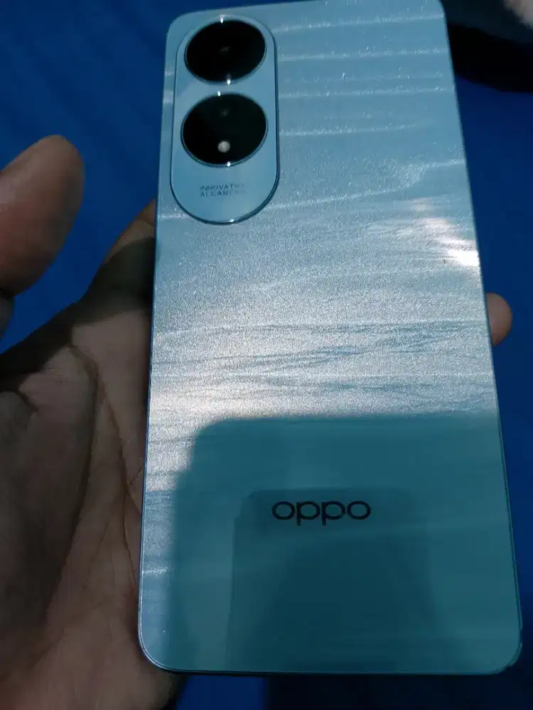 Jual oppo a60 ram 8/128 warna biru nego