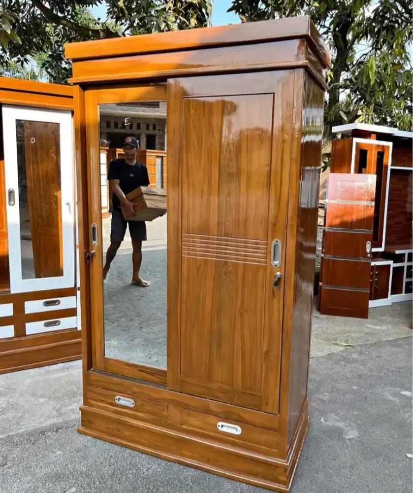 Promo Lemari Kayu Jati