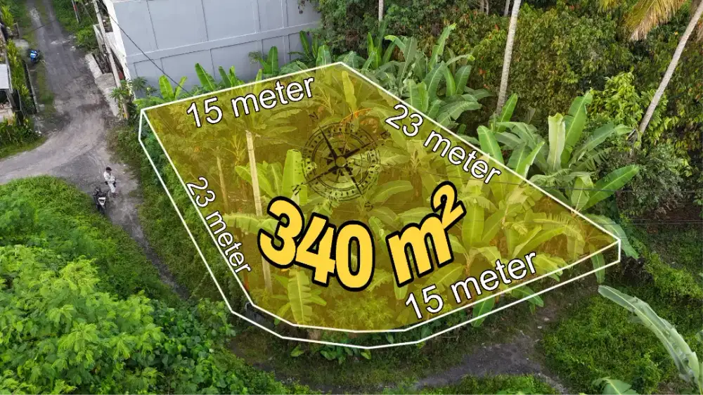 Tanah Plot Kecil Link Villa Lod Tunduh Ubud Bali