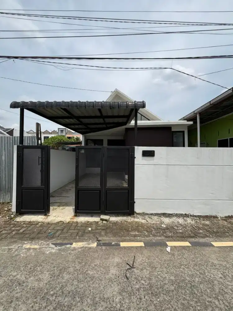 RUMAH MODEL KONTEMPORER 6x15,8