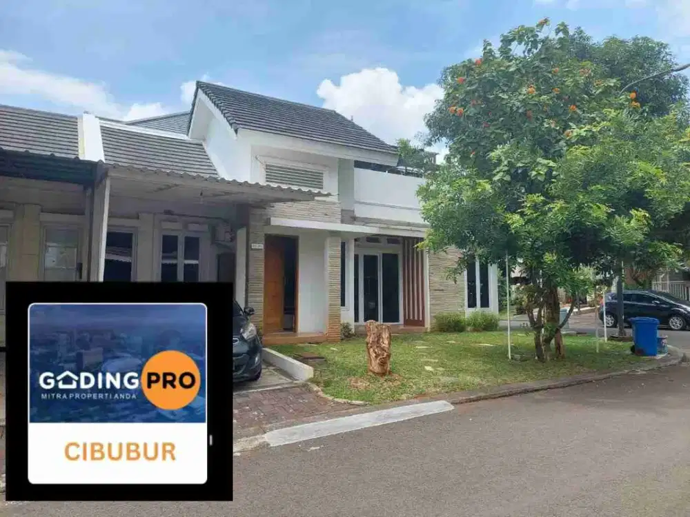 Di jual Rumah Hoek Full Furnish Legenda wisata Cibubur