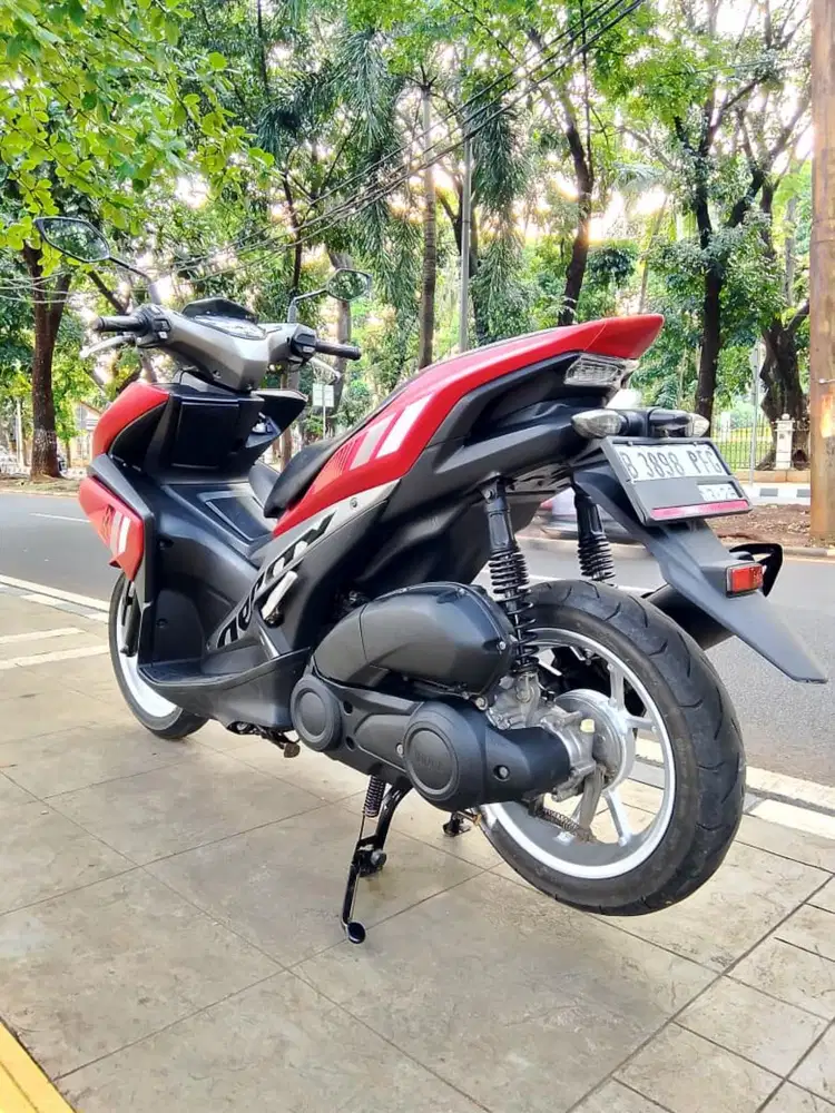 DIJUAL CASH YAMAHA AEROX 155 THN 2018 PAJAK OFF 2X SIAP PAKAI